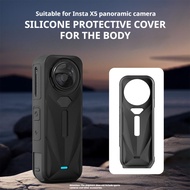 Silicone Case For Insta360 X5 Panoramic Action Camera Protective Sleeve Scratch-resistant Skin A3R5