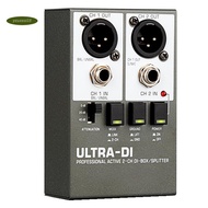 Stage Effects Pedal DI Box Effects 2-Channel High Frequency for Stage Audio Isolator