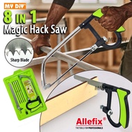 DIY Online4u - ALLEFIX 8 IN 1 MAGIC SAW MULTIFUNCTION MINI SAW HACKSAW MINI HAND SAW MAGIC WONDER SA