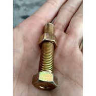 M10 x 50 mm Bolts and Nuts 10pcs