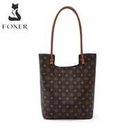 FOXER branded bags woman original tote bags office ladies handbag shoulder bags