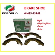 100% ORIGINAL PERODUA MYVI MYVI LAGI BEST AXIA BEZZA REAR BRAKE SHOES 04495-73R01 / 04495-73R02 MYVI
