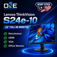 Lenovo Thinkvision S24e 24" FHD Budget Office Monitor - Refurbished