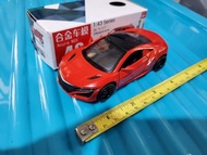 [回力車]全新1:43 紅色本田"NSX"回力賽車合金模型 red color honda acura nsx pullback sport toys car