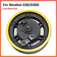 G30 Front Wheel Hub For Ninebot Max G30D G30LP Kickscooter With Motor Drum Brake Aluminum Alloy Assembly Parts