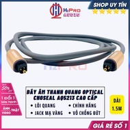 1 Dây Quang Optical Choseal Aq5213 Dài 1.5M 5M Cao Cấp Vỏ Pvc Chống Đứt Dây Cáp Quang Âm Thanh Opti