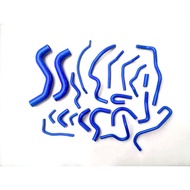 Toyota Land Cruiser Prado VZJ95 3.4L MPFI 5VZ-FE V6 1996-2002 Silicone Radiator Coolant Hose kit--&*