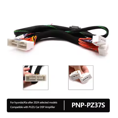 PUZU PNP-PZ37S Car DSP Amplifier Plug and Play Harness Cable #37S For New HYUNDAI /KIA after 2024