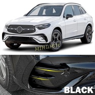 For Mercedes Benz GLC 200 300 350e C254 2024 2025 Car Front Lamp Decoration Strips Trim Accessories 