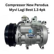 Compressor New Myvi Lagi Best 2011 1.3 4pk * READY STOCK *