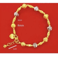 FREE COP 916 Bracelet Gelang Tangan Jagung Boba Mixgold Emas Bangkok