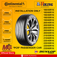 Continental - Dunlop - Viking _ Rim 16 inch Tire [100% ORIGINAL] INSTALLATION 1-3 DAYS