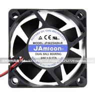 Brand New JAMICON 6025 JF0625H2H-R JF0625B2H-R 24V 0.17A bpq Fan