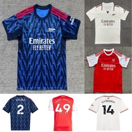 2526 Arsenal Home Fan Edition Jersey Away Two Guests Saka Planet Football Jersey
