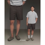 ECINOS Man - Simon Pleated Shorts | Men's Pants | MEN'S SHORTS