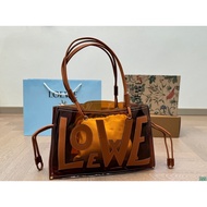 High-end loewe loewe Jelly Tote Bag Retro Shoulder Bag