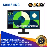 Samsung S3 S31D LS24D310EAEXXS 24" Inch VA FHD 75Hz/5ms LED LCD Essential Monitor