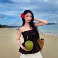 ELWYN women's stretchy strapless top in many colors, easy to match, all sizes SML 02905