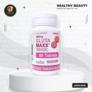 OSWell Gluta Maxx Glutathione with Vitamin C &amp; Resveratrol 400mg 60 Tablets (FDA Approved)