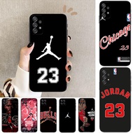 Realme 5 5i 5s Pro 6 6i 6 Pro 7 7i 8 8Pro C35 C55 Narzo N65 Q6 Jordan 23 Basketball Soft black phone