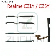 For Realme C21Y C25Y Power ON OFF Volume button Flex Side Button flex Cable