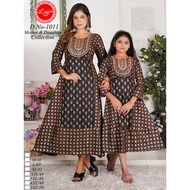 [S-5XL]LJ1011 Fancy Long Kurti Gown Indian Dress/ Baju Bollywood Muslimah Indian traditional Wear/ I