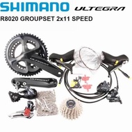 Promo Groupset Shimano Ultegra R8020 Hydraulic Disc Brake COD