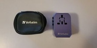 Verbatim紫色旅行充電插