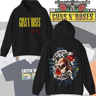 Band Guns N' Roses Hoodies Men Women Long Sleeve Sweatshirt Fashion Streetwear Casual Hooded Pullove