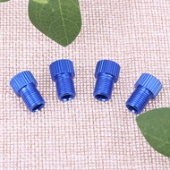 [Hotbrand.my] 4pcs Presta to Shrader Bicycle Road Bike Valve Adapters Converters