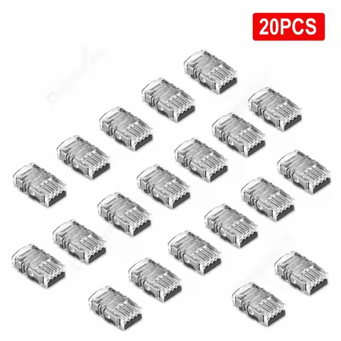 2/3/4/5/6 Pin LED Connector Terminal LED Strip Connectors For 8mm 10mm 12mm Waterproof WS2811 WS2812