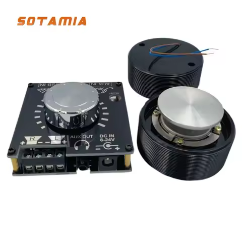 SOTAMIA 50MM Vibration Speaker 4 Ohm 25W Resonance Bluetooth Speaker 30W BTL3110 Bluetooth Power Amp