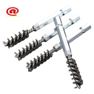 Golf Club Head Cleaning Tool 9mm Stainless Steel Wire Brush for Iron 4Pcs Electric Drill Hose Brush