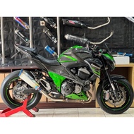 Slip On Silencer Z800 Triton Flash Full Stainless Inlet 50mm Original Free DB Killer