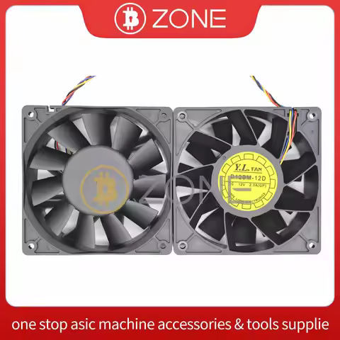 D12BM-12D 4PIN 12V 2.3A 12CM High Speed Fan Cooler DC Brushless Suitbale For Bitmain Antminer L7 D7