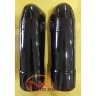 Honda NX105 Fork cover LH, RH 1set Black 100% original Honda (stock lama) 61200-KAN-1908M RH 61400-K
