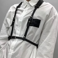 (VALEN) Body belt choker harness harajuku Halloween Gothic Metal Punk Japanese style Korean K-Pop kp