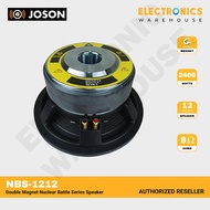 JOSON NBS-1212 1200-2400W Dual Magnet Speaker Nuclear Battle Series