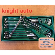 Sata 09906 Metric Combination Wrench and Hex Key Tray Set ID778837