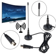 Hd Tv Antenna Hdtv 5dbi Indoor Digital Channel Hd Aerial Dvb-t2 Dvb-t Tv Free Antenna Booster For Radio Antenna