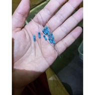 10pcs Resistor 1/2 watt 1k, 2k2, 3k3, 4k7, 10k, 22k, 47k, 100k, 220k, 470k, 1M