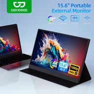 GOOJODOQ portable display monitor มอนิเตอร์ แบบพกพา สําหรับแล็ปท็อป 15.6 นิ้ว 1920*1080P FHD IPS USB