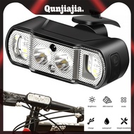 ✿USB Rechargeable Bike Headlight Waterproof Super Bright Bike Light Cycling Light