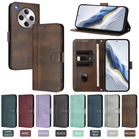 Magnetic Leather Wallet Flip Cover Case For OPPO Find X9 X9 Pro X8 X8 Pro X7 Ultra X5 Pro X5 Lite X5