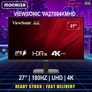 Viewsonic Monitor Gaming VA2708-4K-MHD 27” 4K UHD 60HZ