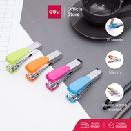 Deli Stapler 15 Sheets ergonomic handle design up to 20,000 times use E0260