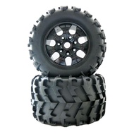 HSP 1/8 Monster Truck Tire With Rim Set (4pc)
