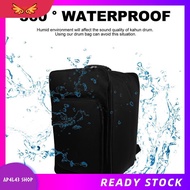 [ap4l43.] 1 PCS Cajon Bag Cajon Backpack Black Oxford+Cotton 31.5x53CM Padded Bag with Handle and Sh