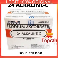 24 Alkaline-C sold per box 100capsules (intel shop)