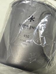 Snow Peak 鈦金屬單層杯 450